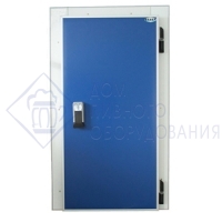 Дверь холодильная распашная одностворчатая  900х1900  Низкотемпературная толщ. 80 мм. Север