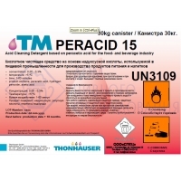 TM PERACID 15. Дезинфицирующее средство на основе надуксусной кислоты (канистра 25 кг). Thonhauser 